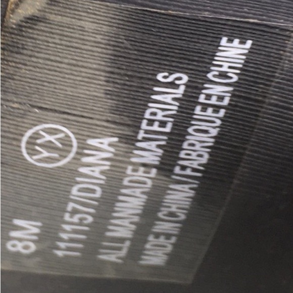 Vintage  Y2K Tall Black Chucky Heel
Almond Toe Riding Boots - Picture 10 of 11